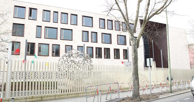 Türkiye'nin Berlin Büyükelçiliği'ne boyalı saldırı