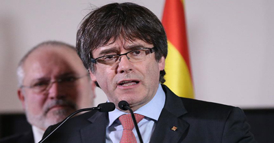 Katalan liderin tutuklanmasi ile ilgili aciklama