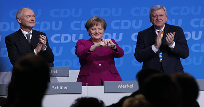 CDU koalisyon protokolüne onay verdi