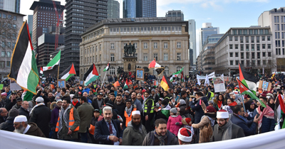 Frankfurt’ta Kudüs için yürüyüş