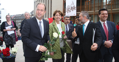 Camiler kapılarını Alman misafirlere açtı