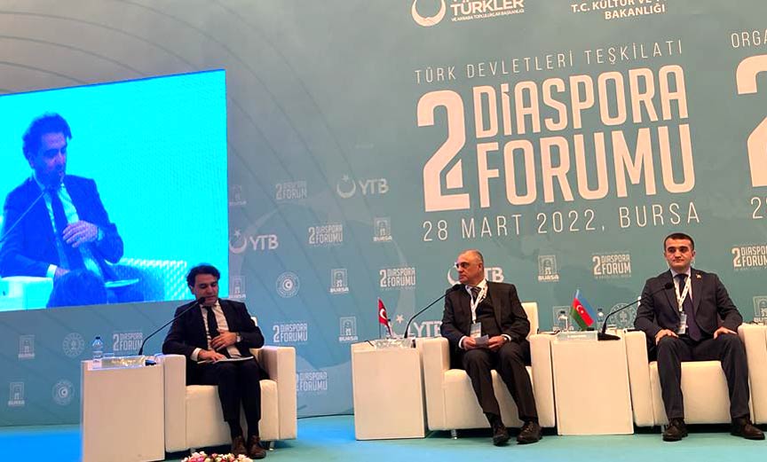 Ahmet Ünalan YTB 2. Diaspora Forumu’nda konuştu