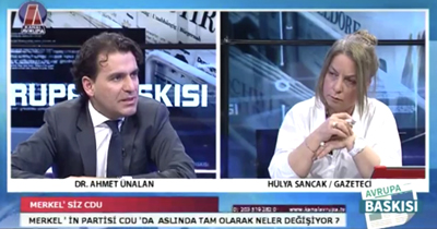 Dr Ahmet Ünalan Hülya Sancak Avrupa Baskisi Kanal Avrupa