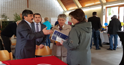 Müslümanların cenaze töreni Almanlara anlatıldı