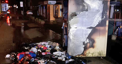 Almanya'da yangına cemaat müdahale etti