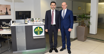 Başkonsolos Arslan’dan KT Bank’a ziyaret