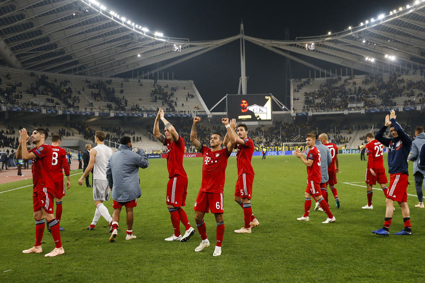 Bayern Münih’ten gol şovu