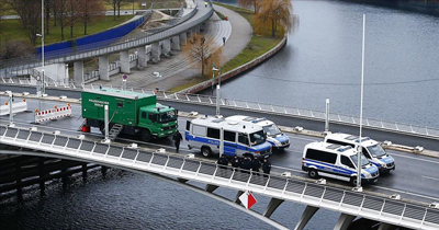 Berlin'de geniş güvenlik önlemleri alındı