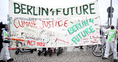 Berlin‘de iklim değişikliği karşıtı gösteriler