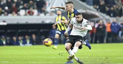 Besiktas Fenerbahce derbisinde gol yağmuru Besiktas Fenerbahce derbisinde gol yağmuru