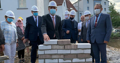 Bünde’de cami ve külliye temeli törenle atıldı Bünde’de cami ve külliye temeli törenle atıldı
