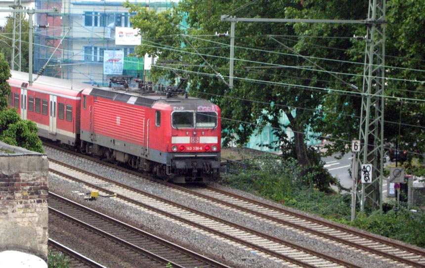 Almanya'da tren kazası