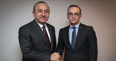 Çavuşoğlu ile Maas turizm konusunu görüştü Çavuşoğlu ile Maas turizm konusunu görüştü