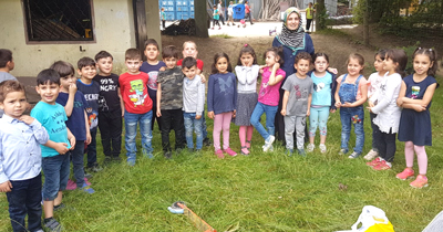 Duisburg’da çocuklara bayram eğlencesi