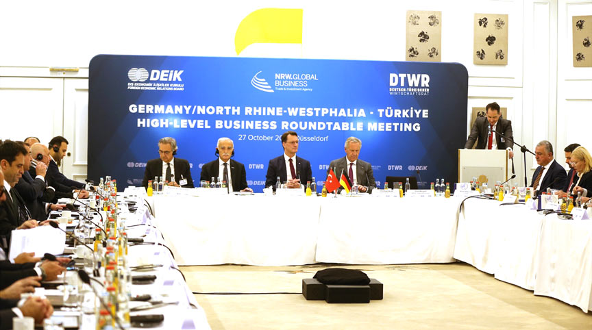 Türk-Alman ticaret hacmini geliştirmek istiyoruz Türk-Alman ticaret hacmini geliştirmek istiyoruz