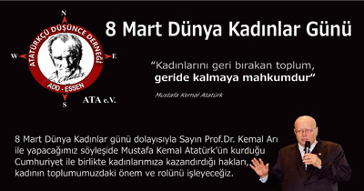 Essen’de Dünya Kadınlar Günü etkinliği