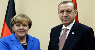 Erdoğan‘dan Merkel’e tebrik telefonu Erdoğan‘dan Merkel’e tebrik telefonu