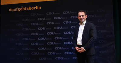Ersin Nas, CDU’nun Berlin eyalet milletvekili adayı