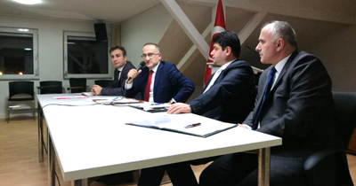 STK temsilcileriyle Essen bölgesi 2018 yılı değerlendirme toplantısı