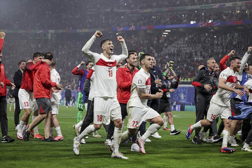 Bizim Çocuklar EURO 2024’te çeyrek finale yükseldi Bizim Çocuklar EURO 2024’te çeyrek finale yükseldi
