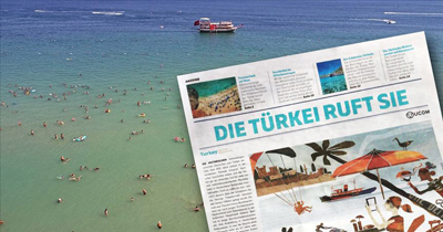 FAZ Gazestesi‘nden Türkiye'ye tatil çağrısı FAZ Gazestesi‘nden Türkiye'ye tatil çağrısı