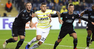 UEFA Avrupa Ligi'nde Fenerbahçe bir üst tura yükseldi