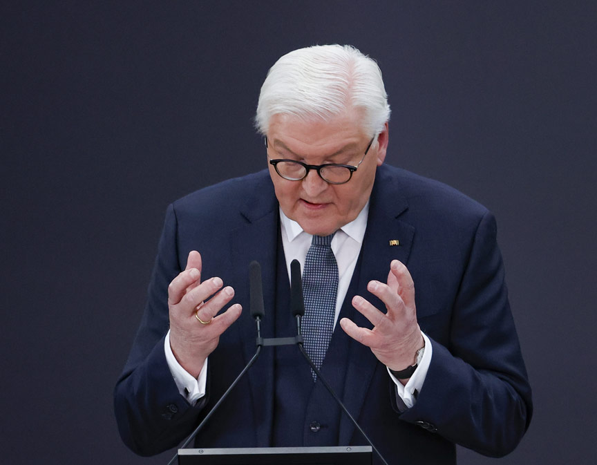 Cumhurbaşkanı Steinmeier‘den otel yangını için taziye mesajı Cumhurbaşkanı Steinmeier‘den otel yangını için taziye mesajı