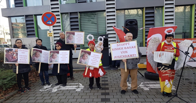 Heilbronn’da Alman Gençlik Dairesi protesto edildi
