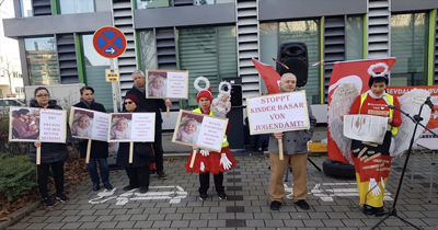 Heilbronn’da Alman Gençlik Dairesi protesto edildi Heilbronn’da Alman Gençlik Dairesi protesto edildi