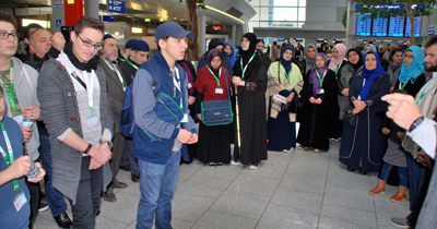 Görme engellilere IGMG’den Umre