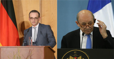 Almanya ve Fransa'dan Israil'e destek Almanya ve Fransa'dan Israil'e destek