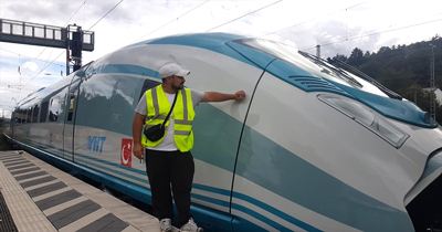 Hızlı tren setleri Türkiye’ye gönderildi