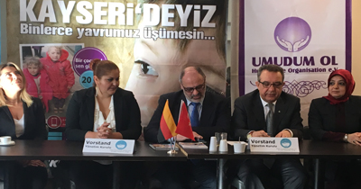 Köln'deki iki dernekten örnek kampanya