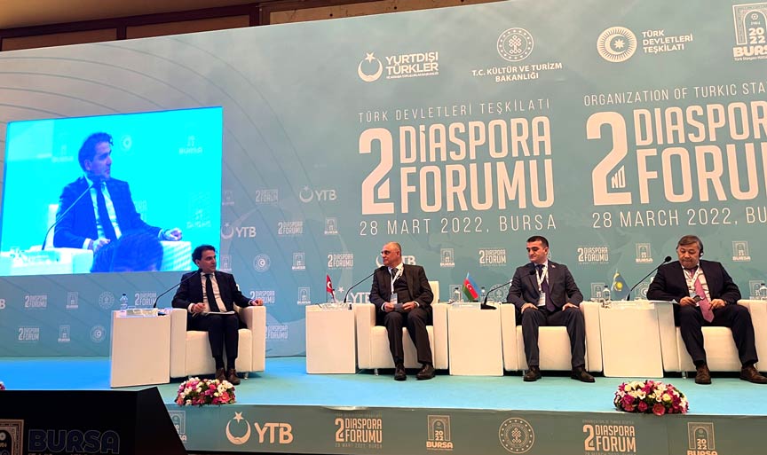 Ahmet Ünalan YTB 2. Diaspora Forumu’nda konuştu