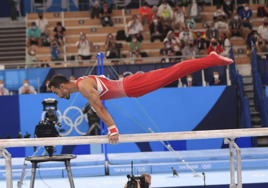 Ferhat Arıcan olimpiyatlarda Türk cimnastik tarihinde ilk madalya alan sporcu oldu