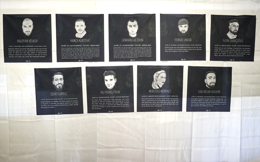 Hanau ırkçı terör saldırısı kurbanlarına Köln'de anma etkinliği