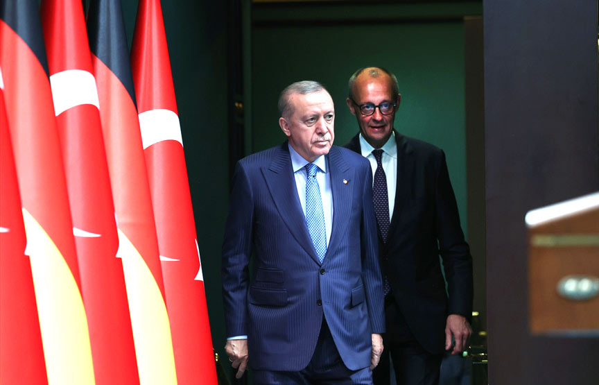 Erdogan Merz Ankara