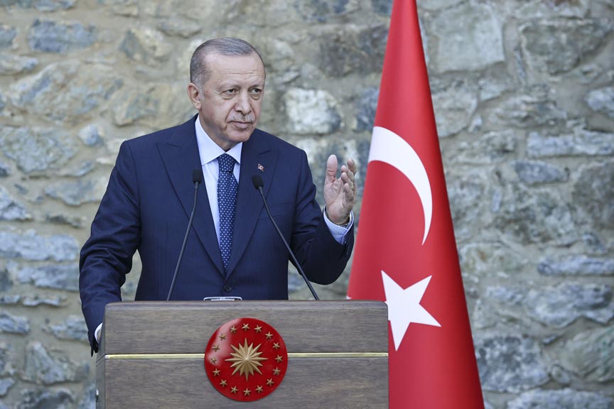 Erdogan Merkel görüsmesi