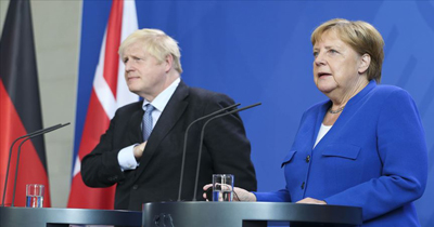 Johnson ve Merkel BREXIT’i görüştü Johnson ve Merkel BREXIT’i görüştü
