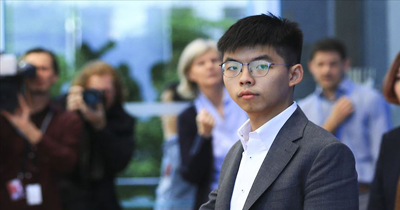 Aktivist Wong Almanya'dan destek istedi Aktivist Wong Almanya'dan destek istedi