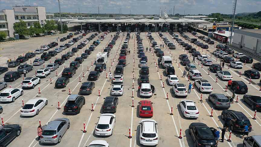 Avrupalı Türkler’in dönüş yolculuğu sürüyor Avrupalı Türkler’in dönüş yolculuğu sürüyor