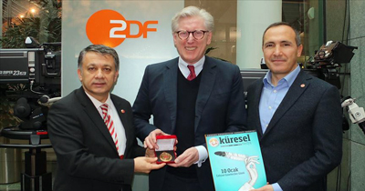 Küresel Gazeteciler Konseyi’nin Berlin temasları Küresel Gazeteciler Konseyi’nin Berlin temasları