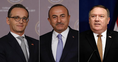 Çavuşoğlu, Pompeo ve Maas telefon görüşmesi Çavuşoğlu, Pompeo ve Maas telefon görüşmesi