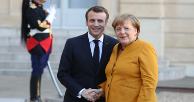 Merkel ve Macron‘dan Brexit açıklaması Merkel ve Macron‘dan Brexit açıklaması