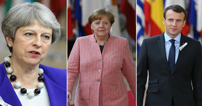 Merkel, May ve Macron Rusya‘yı görüştü Merkel, May ve Macron Rusya‘yı görüştü