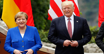Trump ve Merkel telefonda görüştü Trump ve Merkel telefonda görüştü