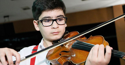 Mozart ödüllü Ali hedeflerini anlattı Mozart ödüllü Ali hedeflerini anlattı