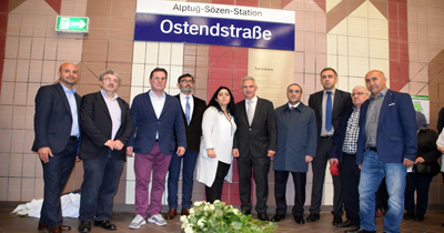 Kahramn Türk gencin ismi tramvay durağına verildi