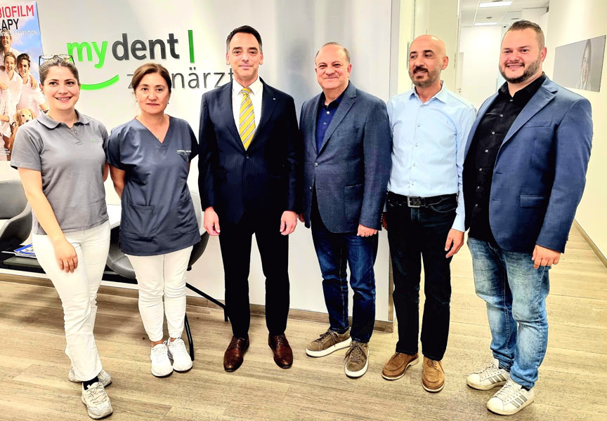 Mydent Diş Klinikleri Başkonsolos İzbul’u ağırladı Mydent Diş Klinikleri Başkonsolos İzbul’u ağırladı