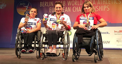 Para Atletizm Avrupa Şampiyonası'nda 5 madalya